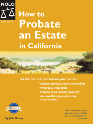 cover image of How to Probate an Estate in California